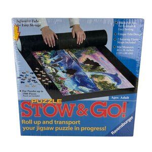 Ravensburger Puzzle Stow & Go! NEW Sealed Storage Roll Mat Up to 1500 Pcs Gift